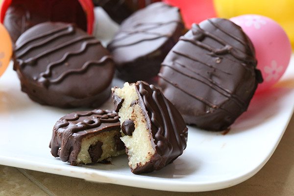 Low Carb Grain-Free Cookie Dough Easter Eggs Recipe