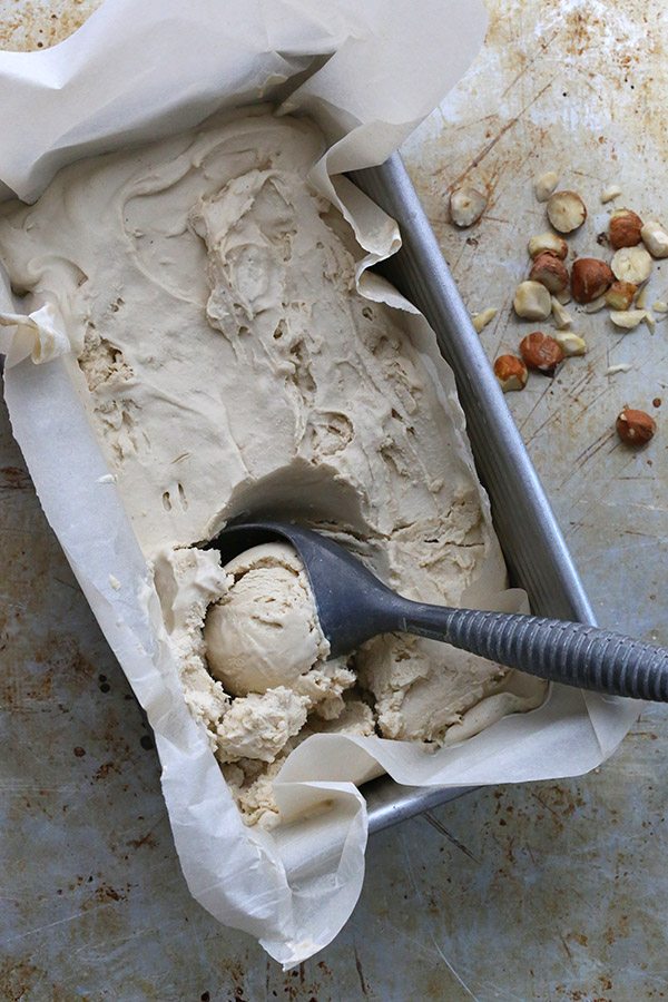 Low Carb Sugar-Free Hazelnut Gelato. This ice cream is infused with real hazelnuts. 