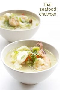 Low Carb Paleo Thai Seafood Chowder