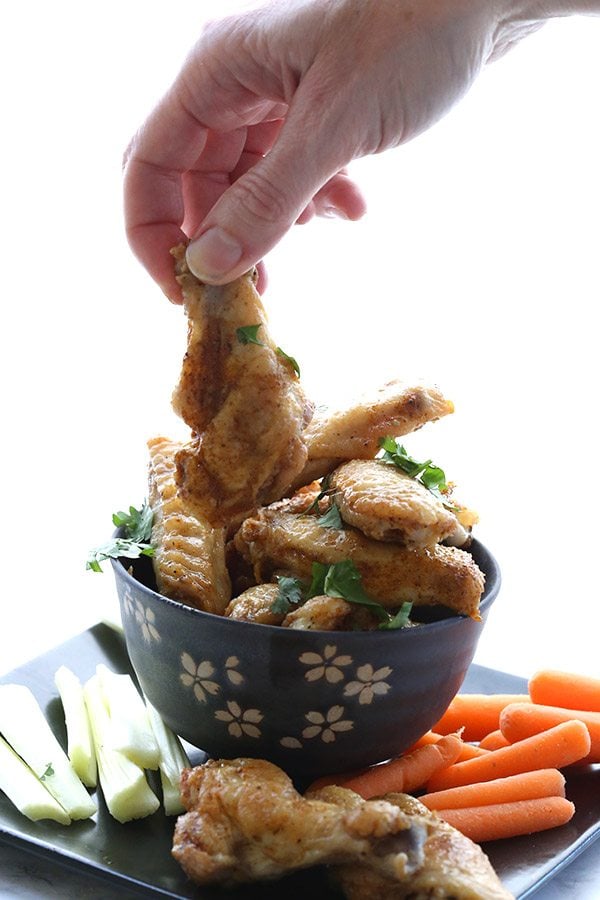 Let's just call these what they are: crack wings. Addictively delicious and yet simple to make, this is the low carb chicken wings recipe that will keep you coming back for more!