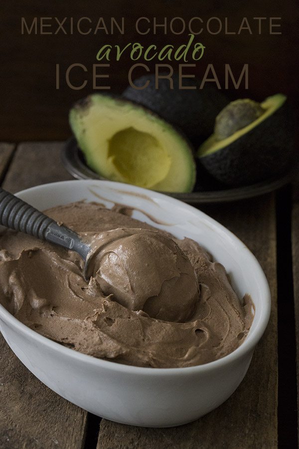 Low Carb Mexican Chocolate Avocado Ice Cream Recipe