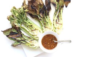 Low Carb Grilled Bok Choy