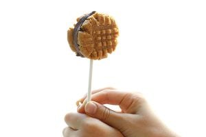 Low Carb Peanut Butter Cookie Pops