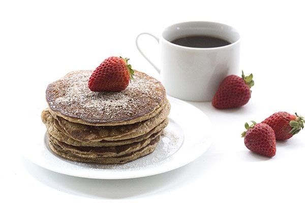 Low Carb Snickerdoodle Pancakes
