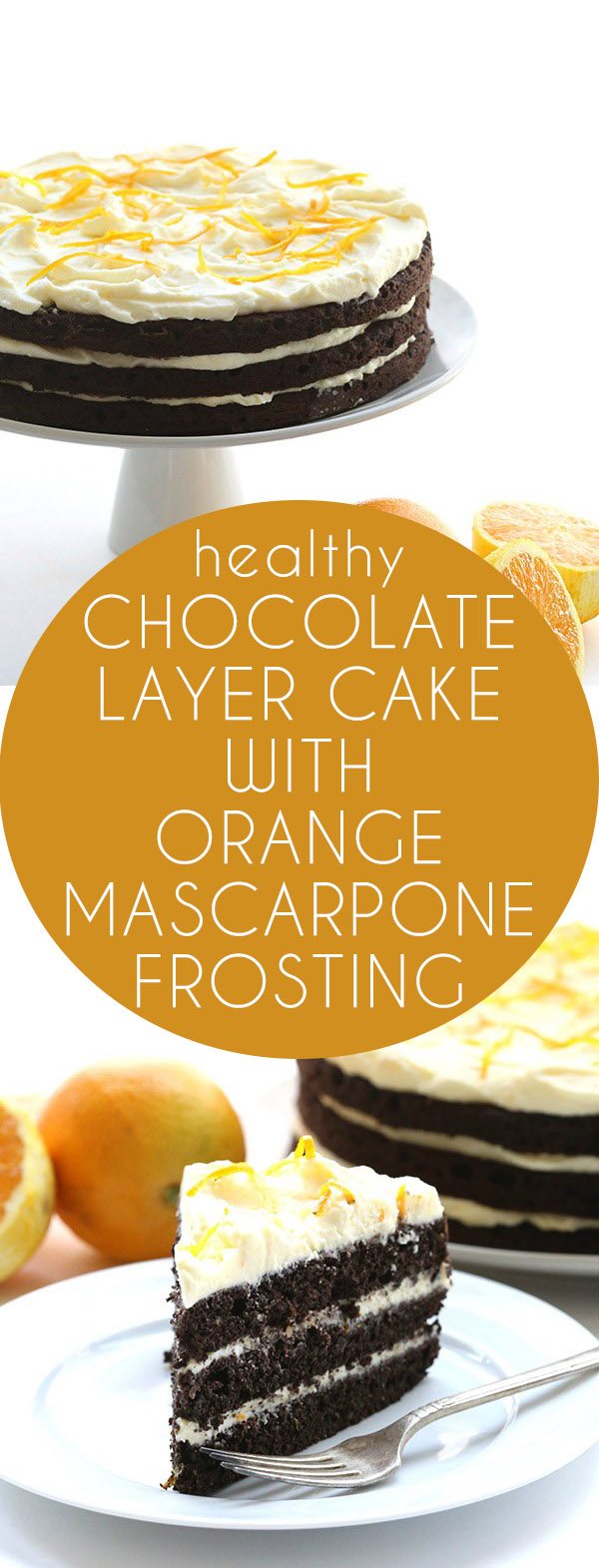 Best Low Carb Keto Chocolate Cake with Orange Mascarpone Frosting