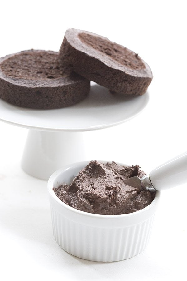 Mini Low Carb Grain-Free Chocolate Cake Recipe. LCHF Keto Banting Atkins.