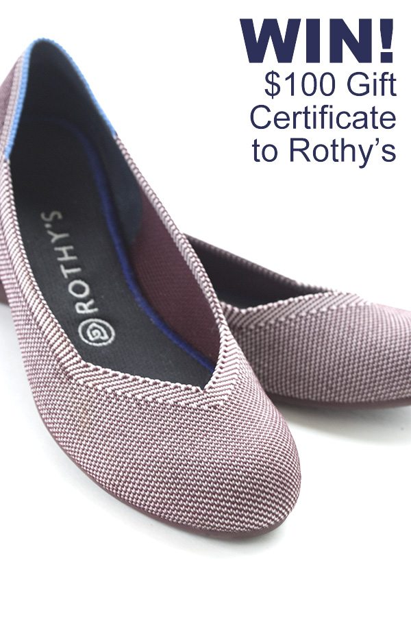 Get $100 Gift Certificate to Rothy's!