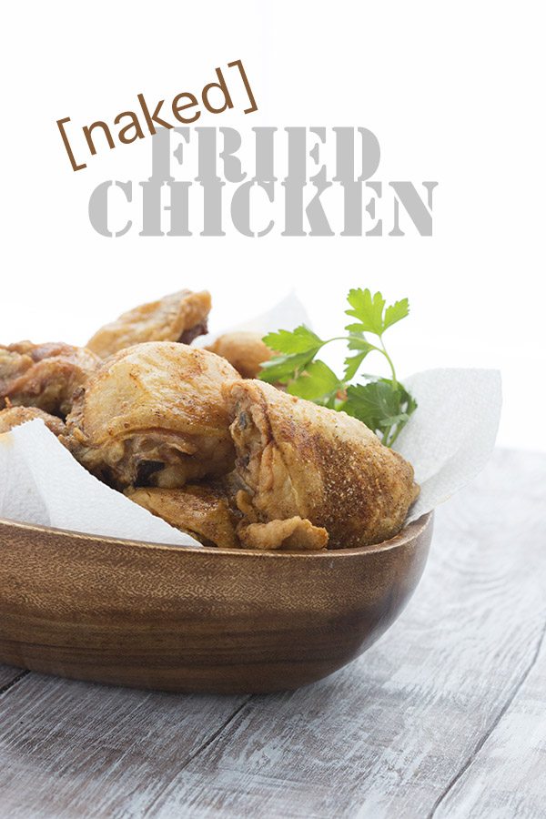 The best low carb keto fried chicken recipe. No breading at all, just unbelievably crispy skin!