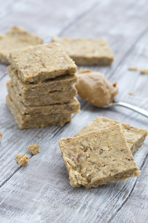 These easy low bake peanut butter granola bars will blow your mind!