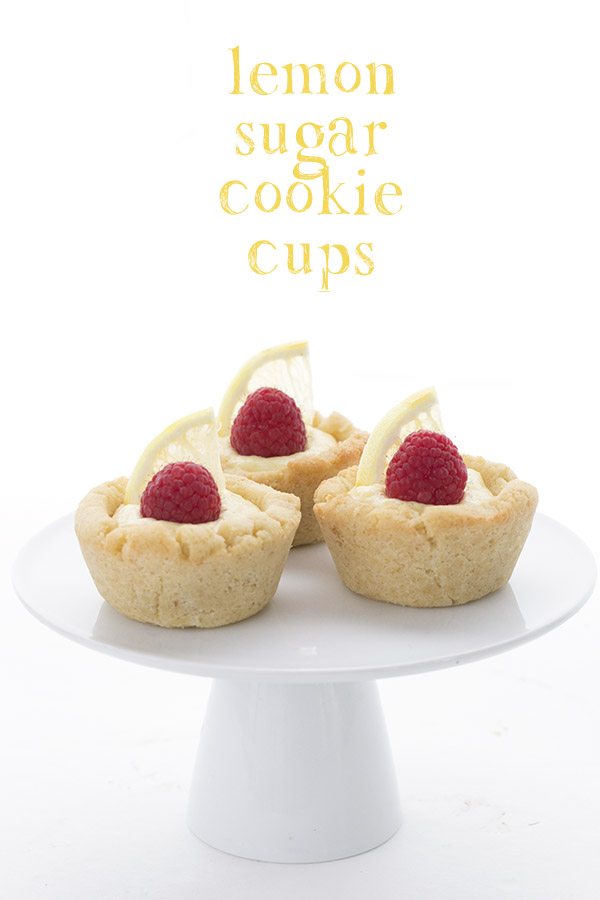 Pretty and delicious. Sweet little low carb grain free cookie cups filled with sugar-free lemon pastry cream.