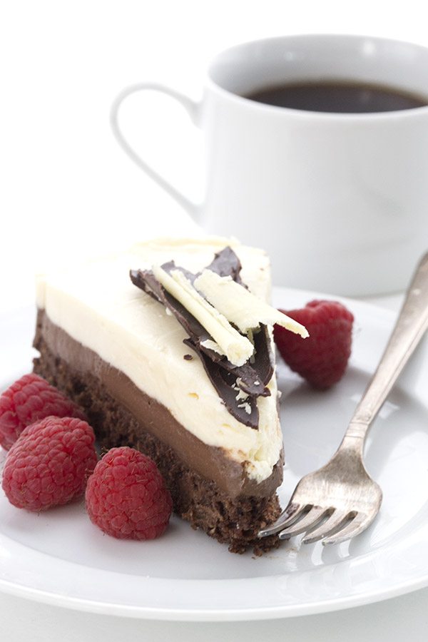 Possibly the best low carb keto desert ever! Triple chocolate mousse cake recipe.