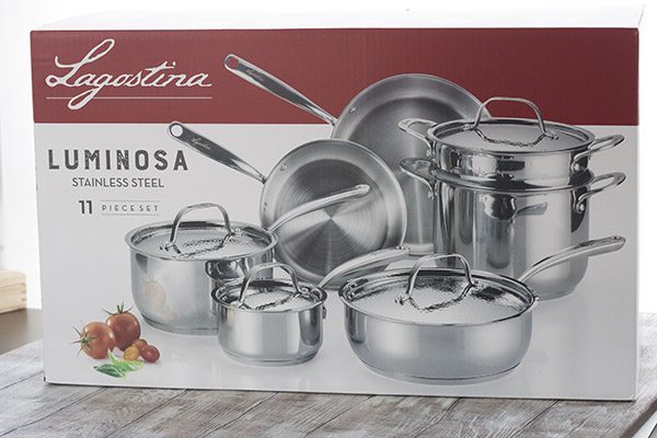 New Lagostina Cookware Set