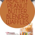 Happy healthy mornings start with low carb peanut butter waffles!
