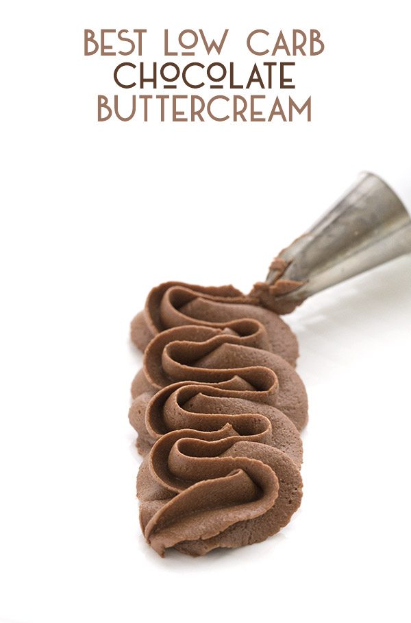 The Best Low Carb Chocolate Buttercream Recipe