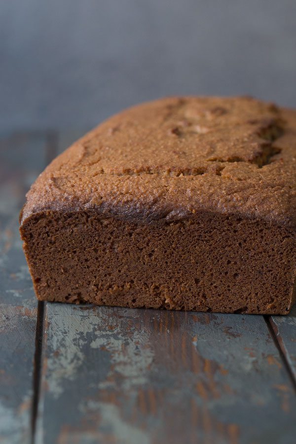 Keto Gingerbread Loaf - grain-free and sugar-free