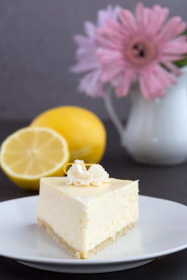 Low Carb Instant Pot Lemon Cheesecake Recipe