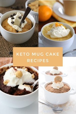 Easy Keto Mug Cake Recipes - All Day I Dream About Food