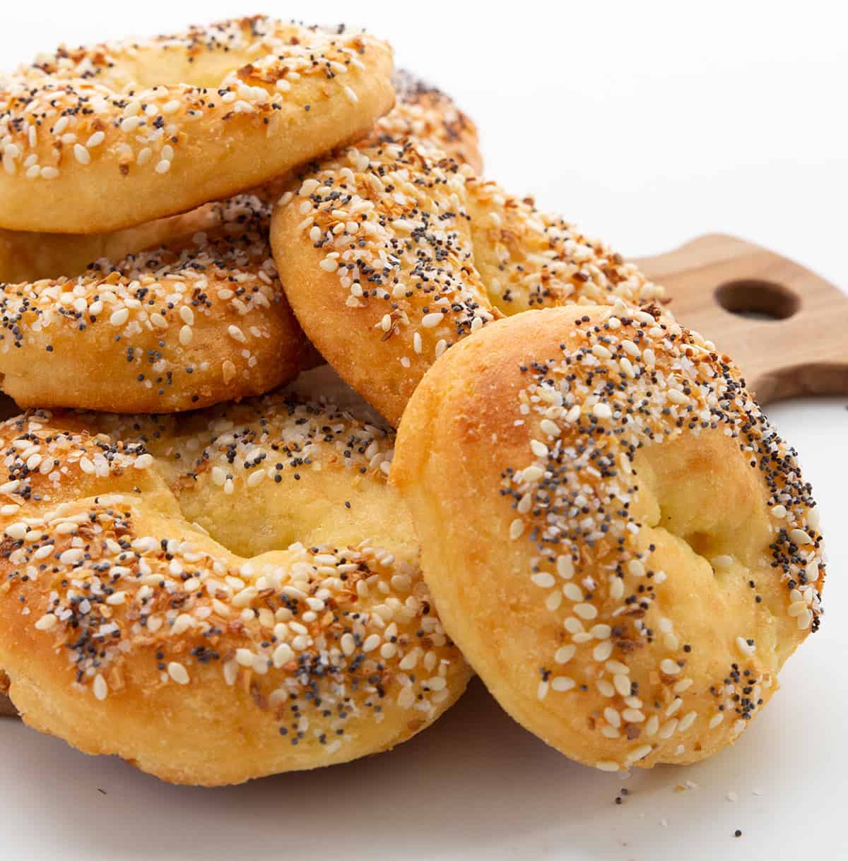 New York Chewy Bagels Food Processor Mixing Method