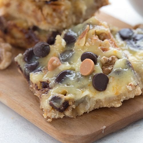 Keto Magic Cookie Bars - All Day I Dream About Food