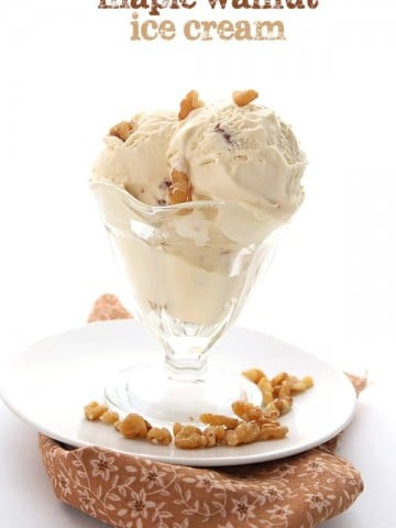 No churn maple walnut ice cream recipe