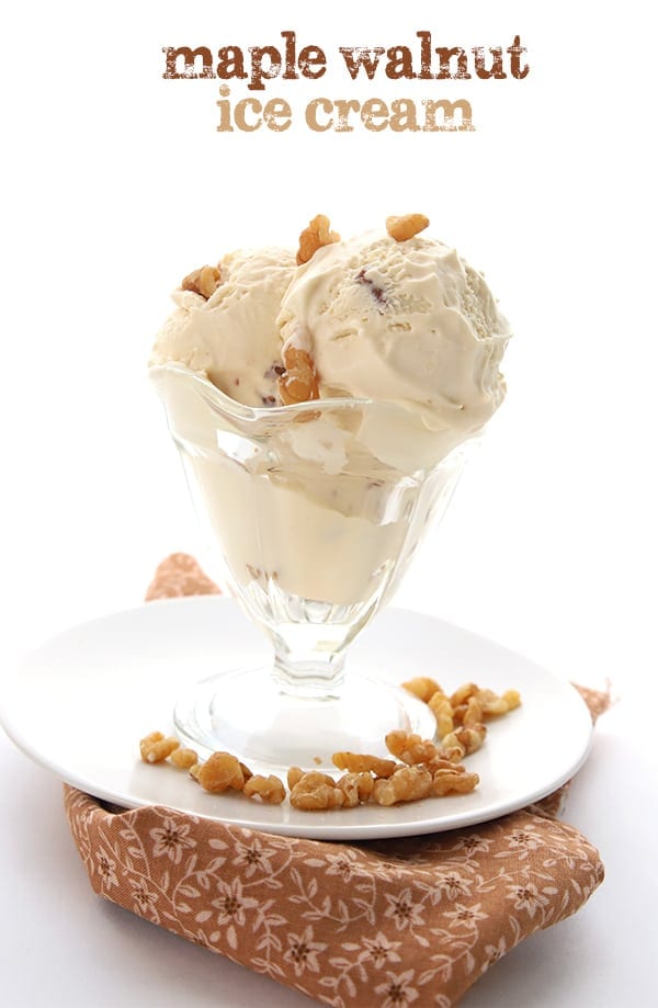 No churn maple walnut ice cream recipe
