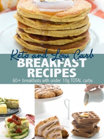 60+ delicious keto breakfast recipes with 10g or less total carbs!
