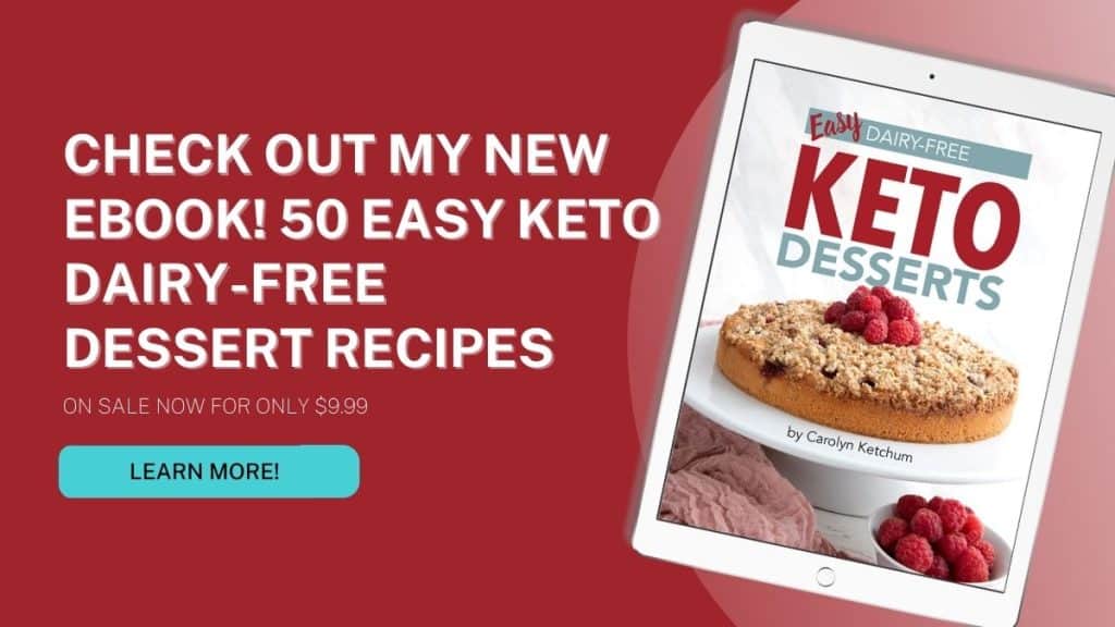 Clickable banner for Keto Dairy Free Desserts