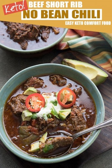 Keto Short Rib Chili - All Day I Dream About Food