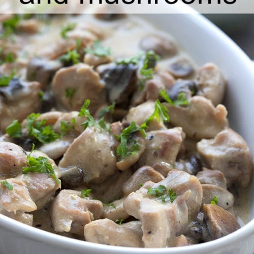 Keto Chicken and Mushrooms - Instant Pot Recipe - All Day I Dream About ...