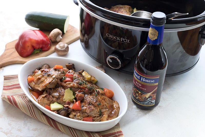 Coq au Vin Slow Cooker Recipe | All Day I Dream About Food