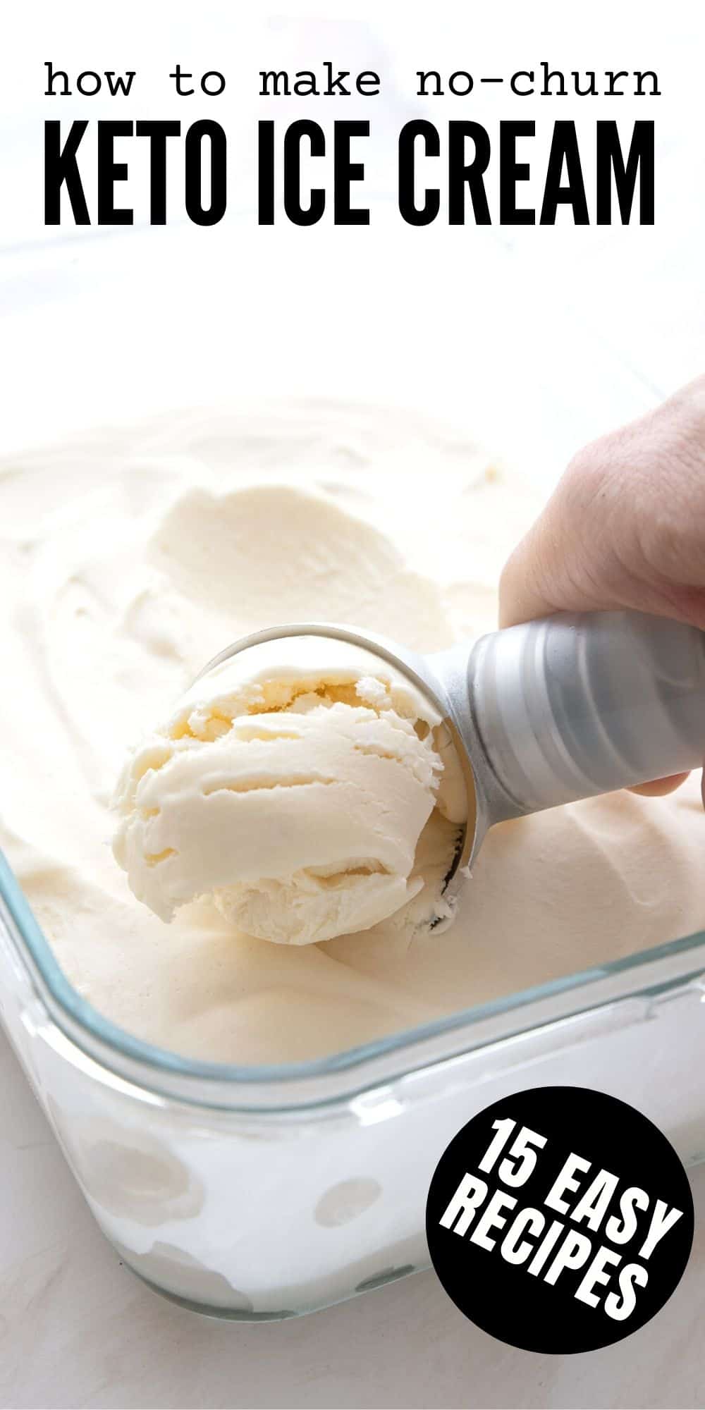 No Churn Keto Ice Cream - All Day I Dream About Food