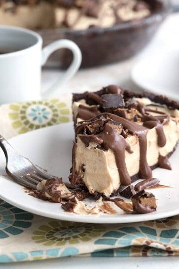 Keto Peanut Butter Pie - All Day I Dream About Food