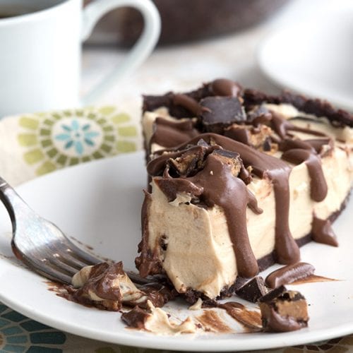 Keto Peanut Butter Pie - All Day I Dream About Food