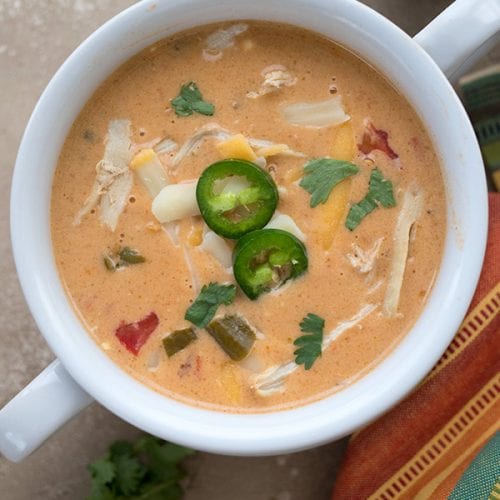 King Ranch Chicken Soup - Keto Recipe - All Day I Dream About Food