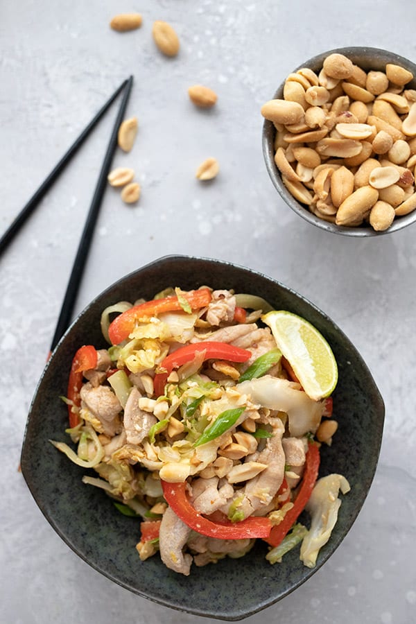 Keto Pad Thai - All Day I Dream About Food Dairy Free
