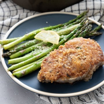 Parmesan Crusted Pork Chops Recipe - All Day I Dream About Food