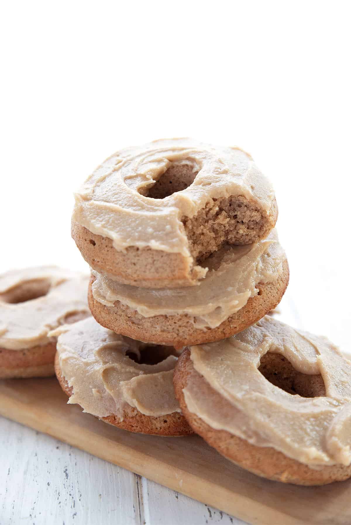 Keto Donuts with Brown Butter Glaze - All Day I Dream About Food