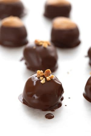 Easy Keto Peanut Butter Balls - All Day I Dream About Food