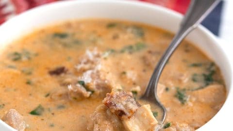 Creamy Tuscan Chicken Soup