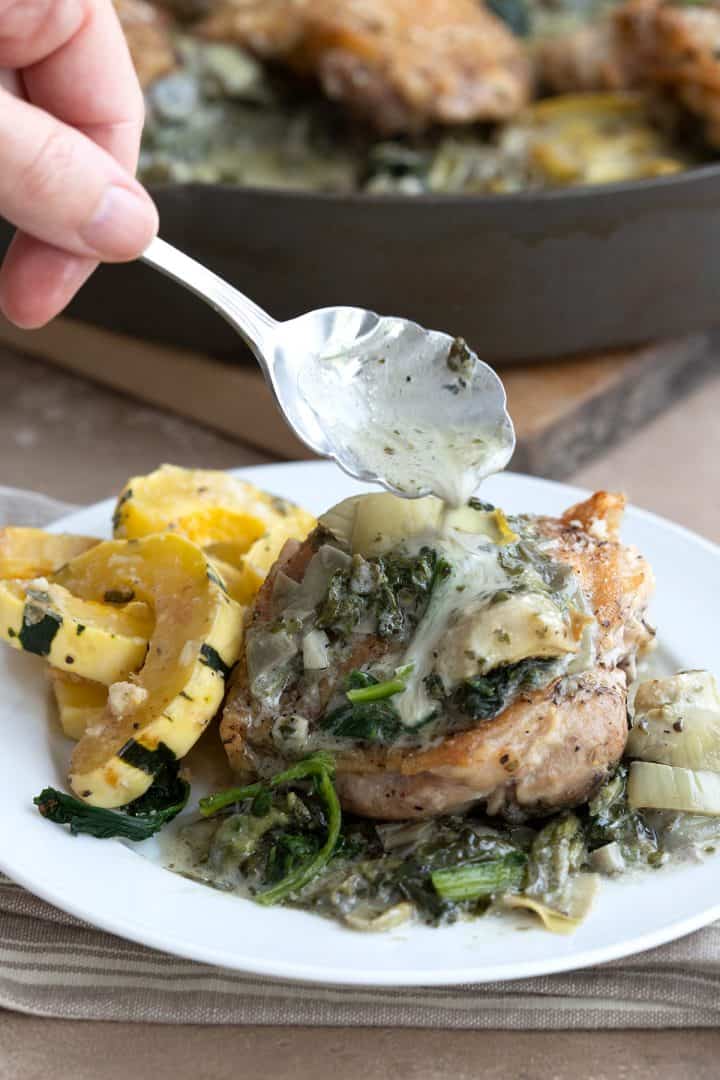 Easy Spinach Artichoke Chicken All Day I Dream About Food   Easy Spinach Artichoke Chicken 720x1080 