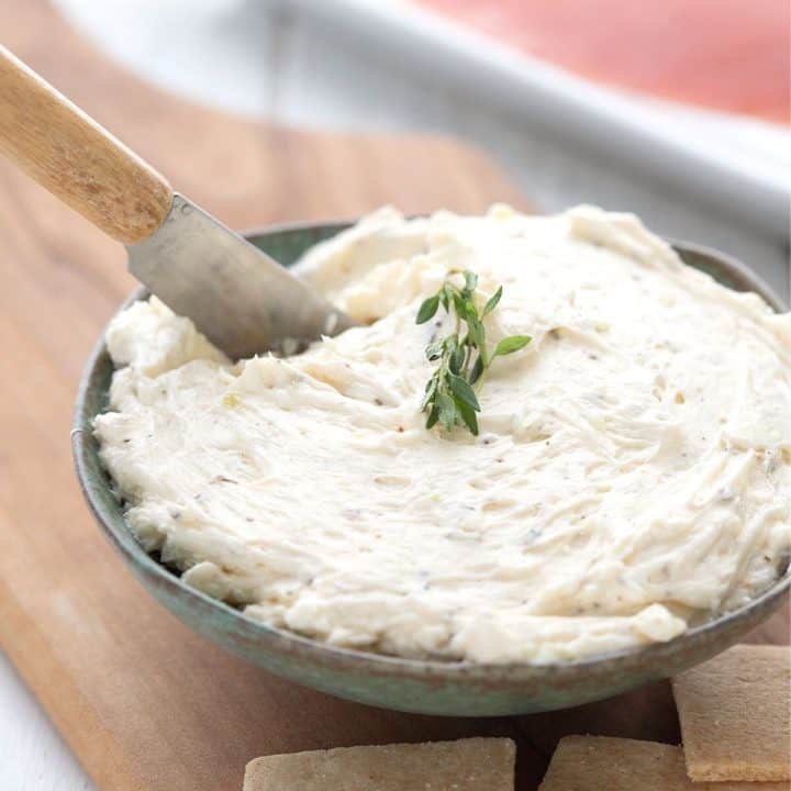 Homemade Boursin Cheese - All Day I Dream About Food