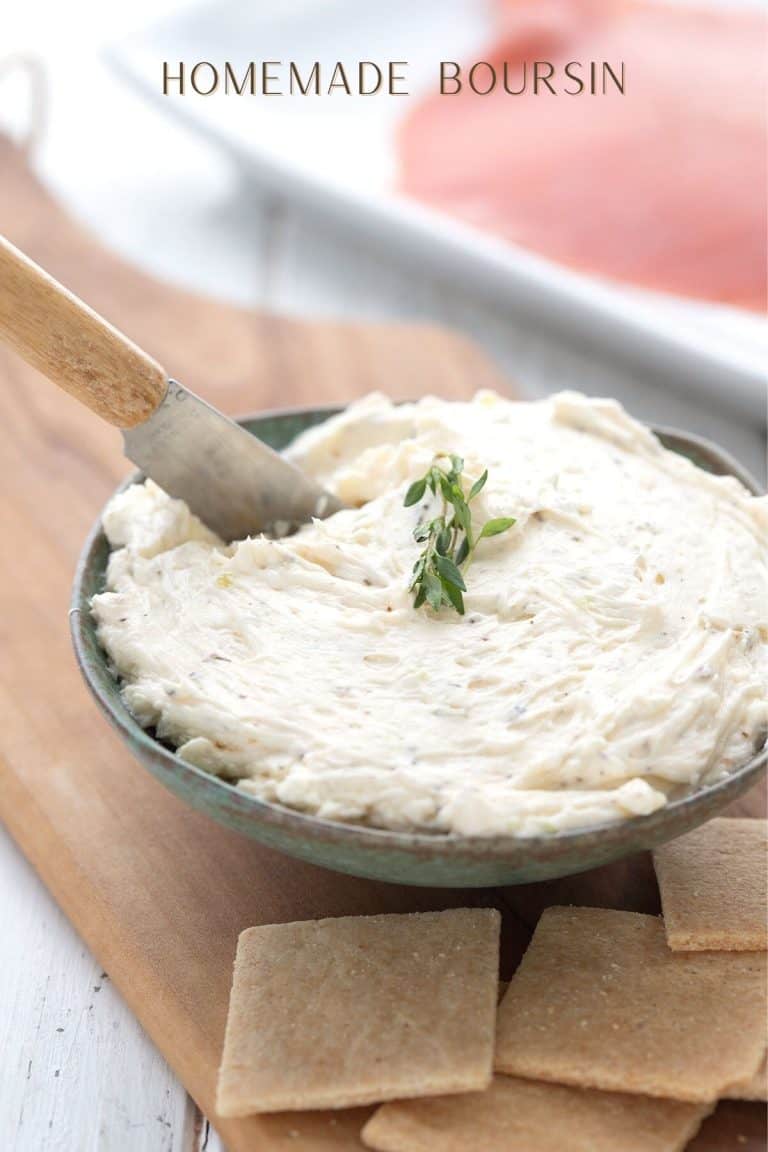 Homemade Boursin Cheese - Recipe Concepts