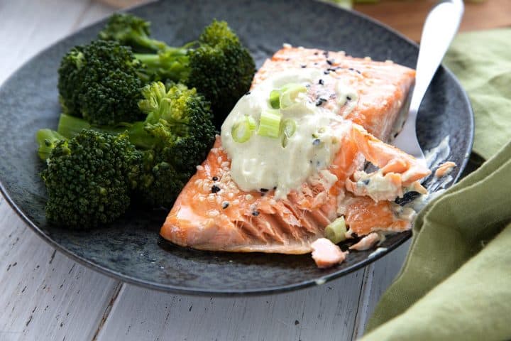 Oven Roasted Salmon - All Day I Dream About Food