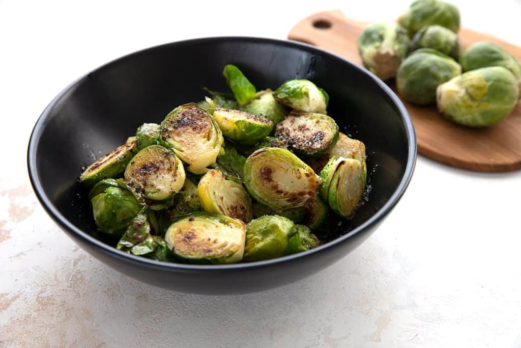 Caramelized Brussels Sprouts - All Day I Dream About Food