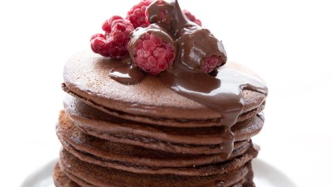 Chocolate Protein Pancakes - Keto Recipe - All Day I Dream About Food