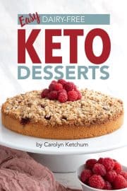 Dairy-Free Keto Desserts (new ebook!) - All Day I Dream About Food