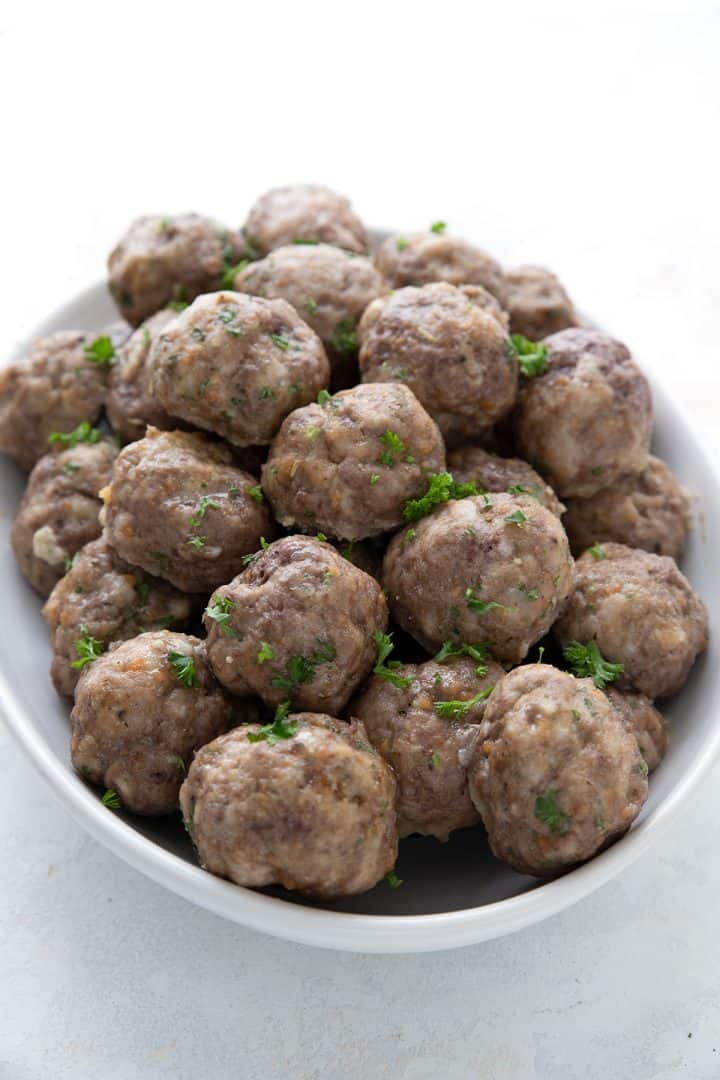 Keto Meatballs - All Day I Dream About Food
