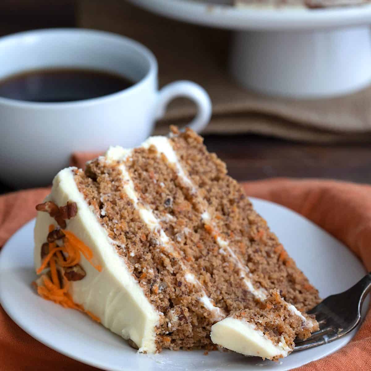 Classic Keto Carrot Cake - All Day I Dream About Food