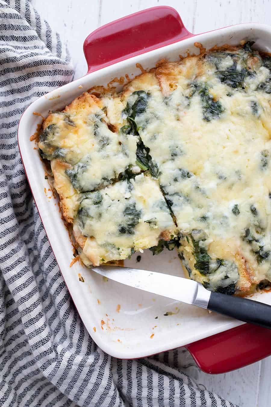 Keto Breakfast Strata - All Day I Dream About Food