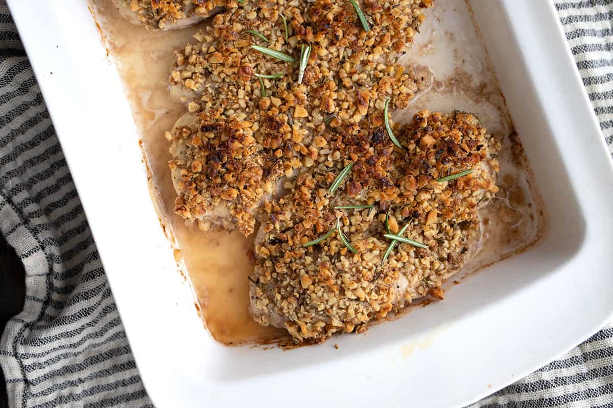 Walnut Crusted Chicken Breast All Day I Dream About Food 8508